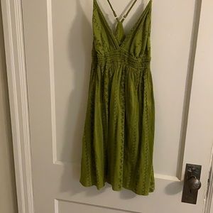 Green dress
